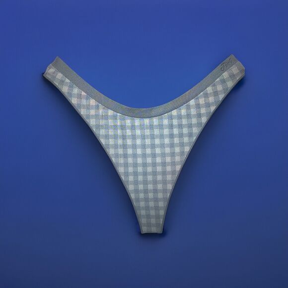 Victoria's Secret Other - Victorias Secret “Pink” Seamless High-Leg Thing Panty XL Gingham Print